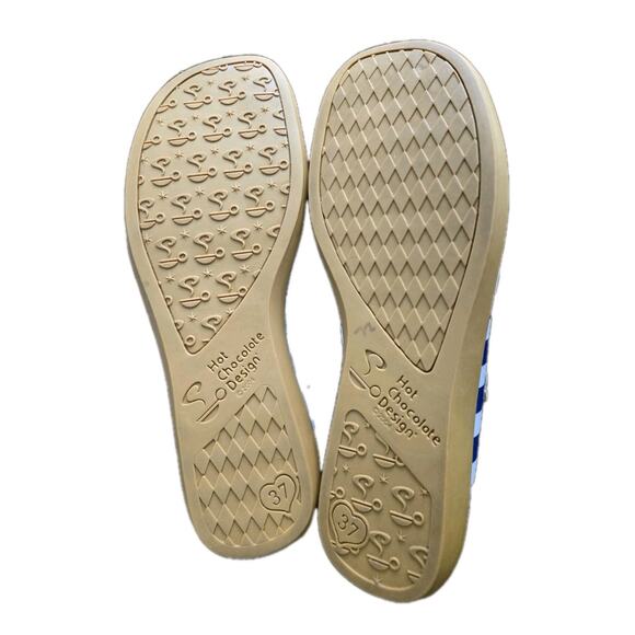 Hot Chocolate Designs Chocolaticas Size 7 ~Mary Janes Navy Sailor Anchor Blue - Picture 6 of 14